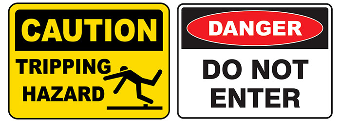 Caution Sign
